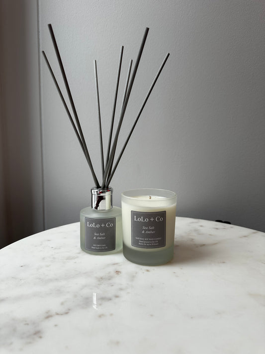 Sea Salt and Amber Home Fragrance