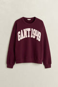 Dark Wine Branded Sweatshirt