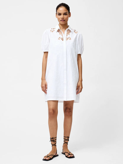 Cambria Cotton Embroidered Dress