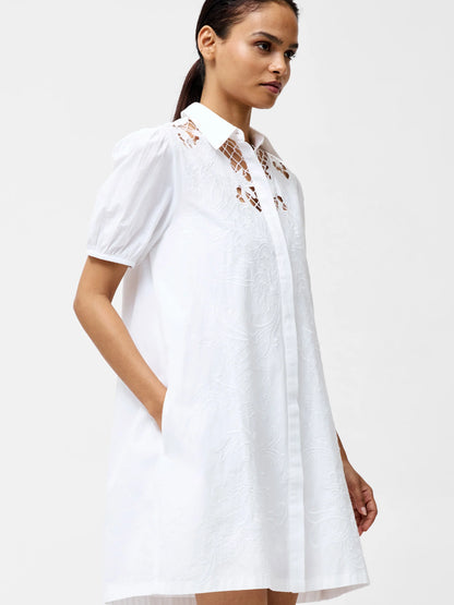 Cambria Cotton Embroidered Dress
