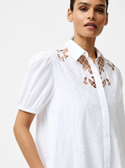 Cambria Cotton Embroidered Dress