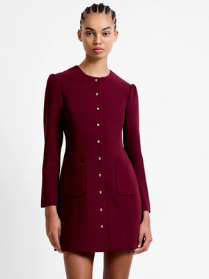 Celie Button Through Mini Dress