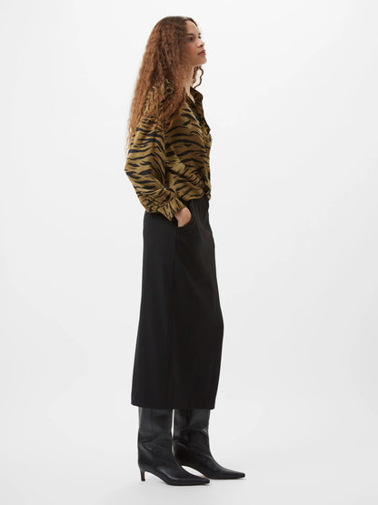 Damasco Adeline Print Tuck Blouse