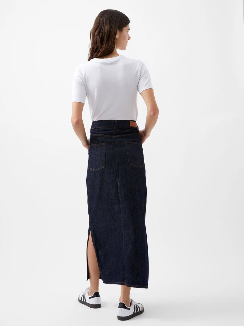 Finley Denim Maxi Skirt Indigo