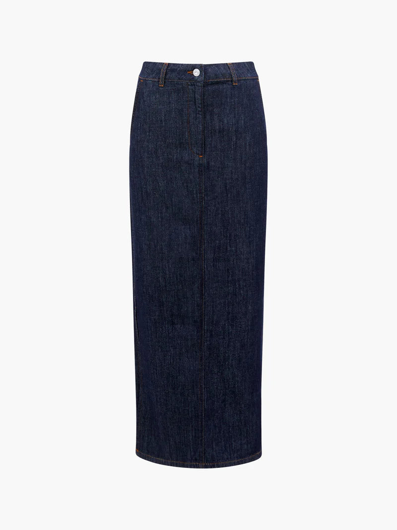 Finley Denim Maxi Skirt Indigo