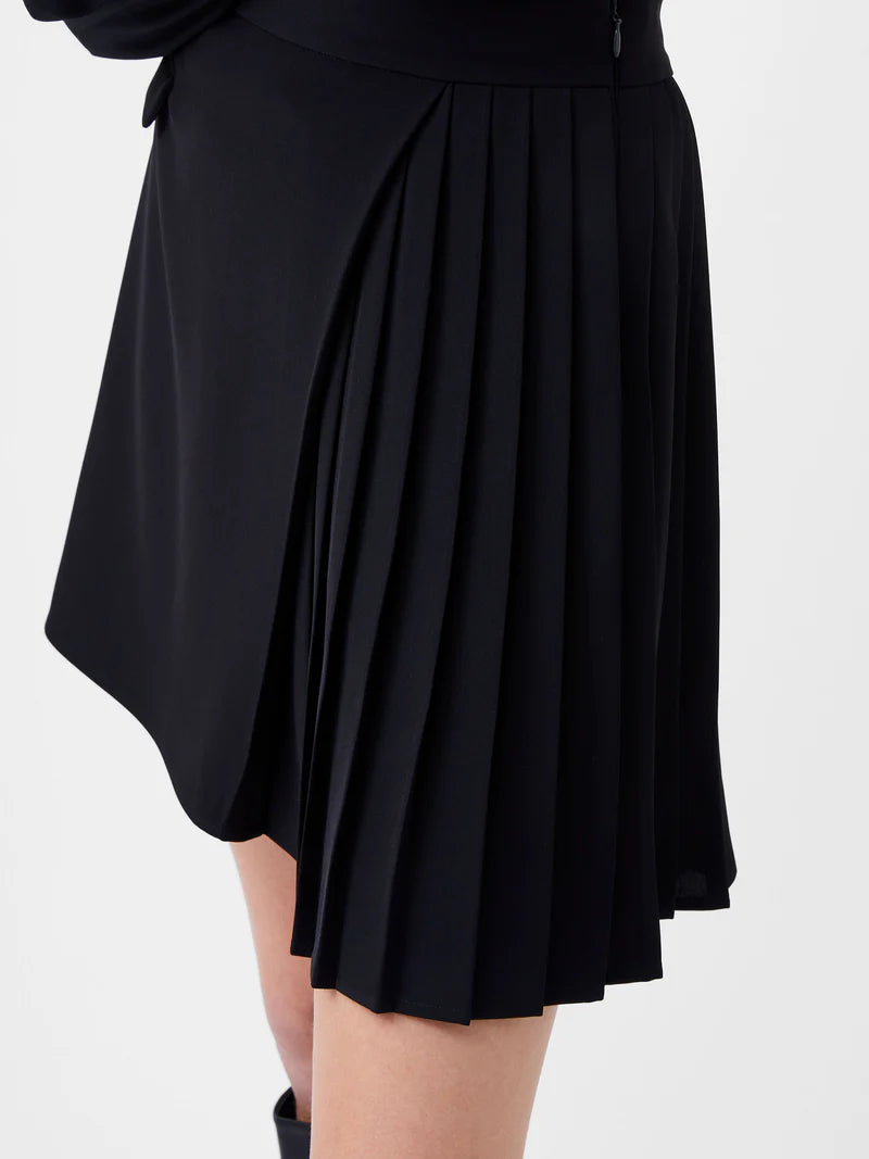 Harrie Suiting Pleated Skirt