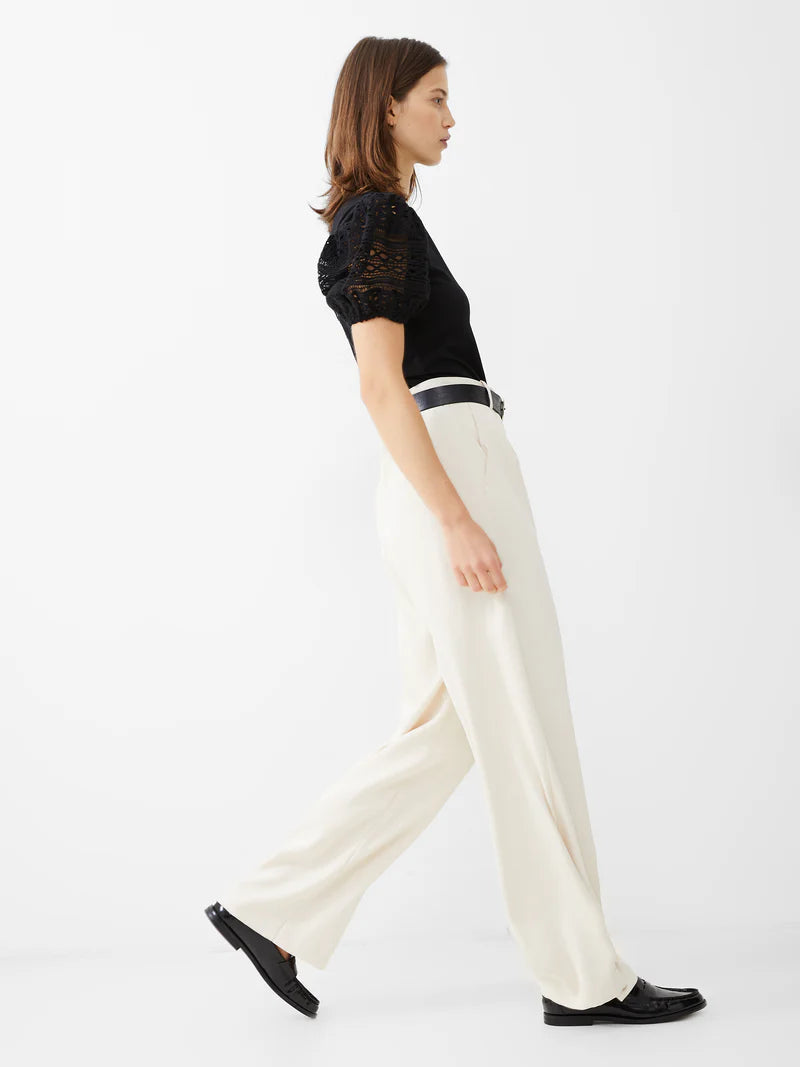 Harrie Suiting Trouser - Classic Cream