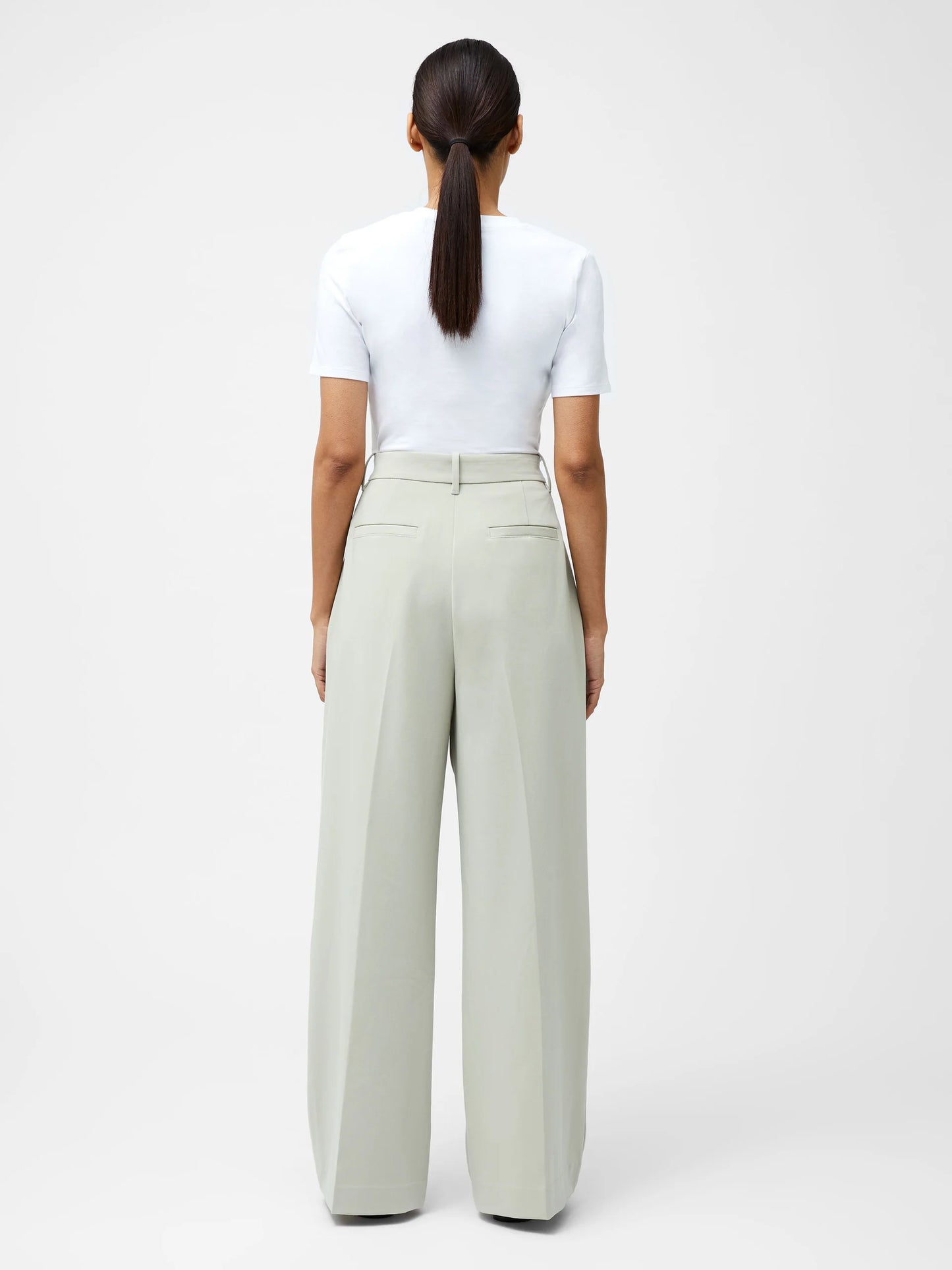 Angie Tailored Wide Leg Trousers