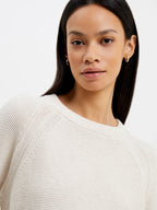 Lily Mozart Crew Neck Oat Knit