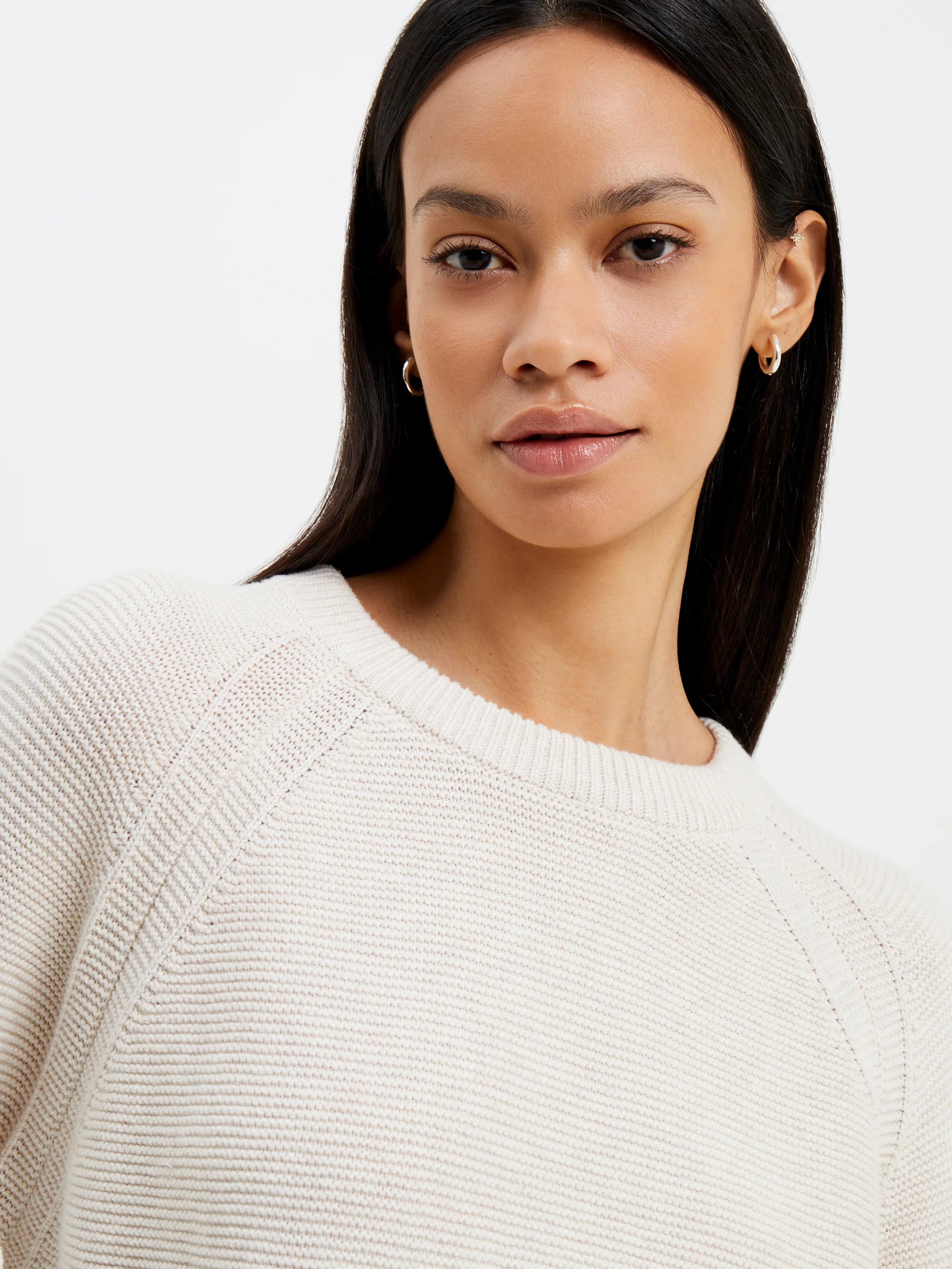 Lily Mozart Crew Neck Oat Knit
