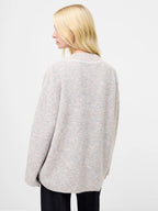 Kezia Recycled Vertical V Neck Jumper
