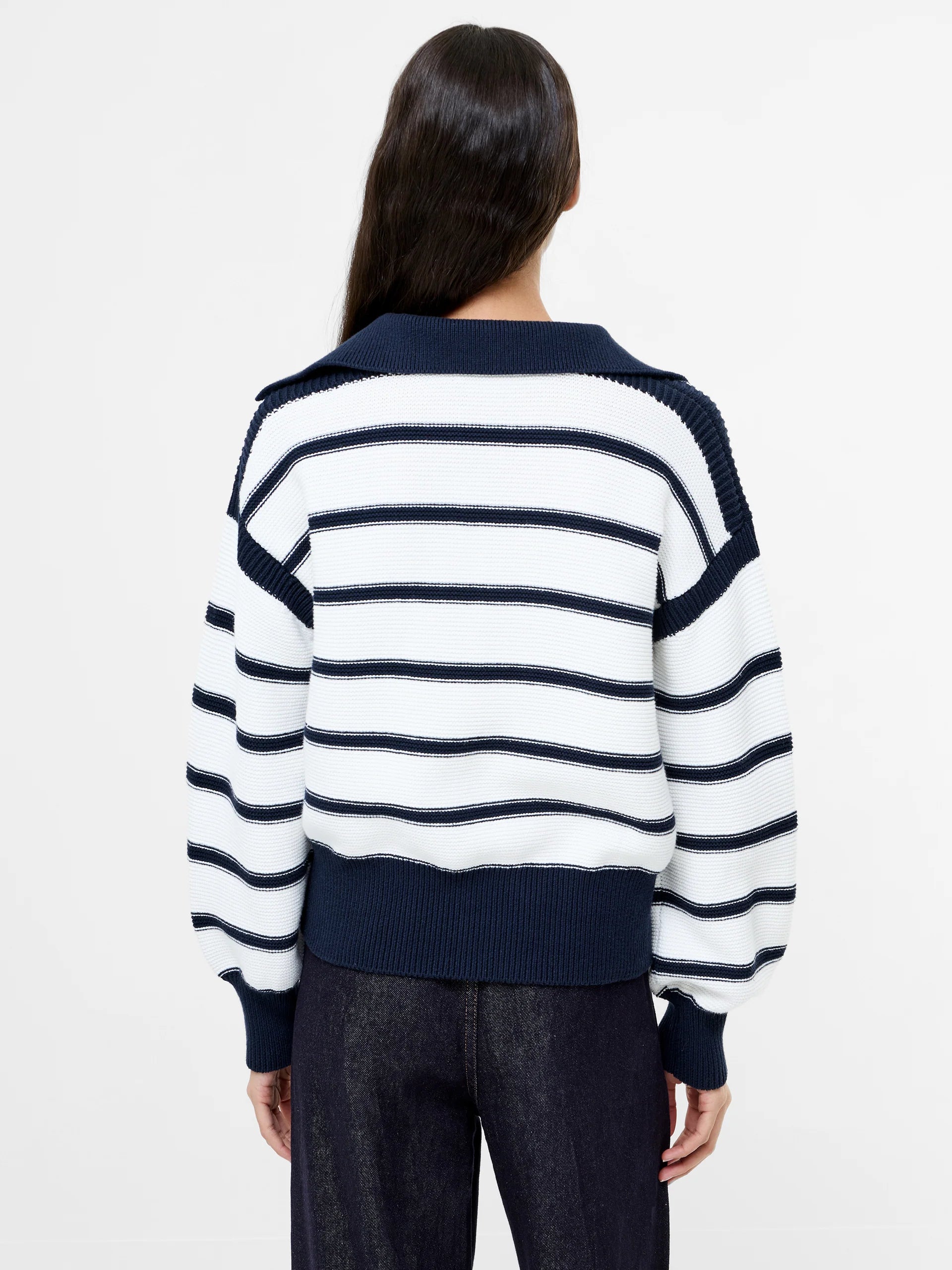 Lily Mozart Striped Polo Jumper
