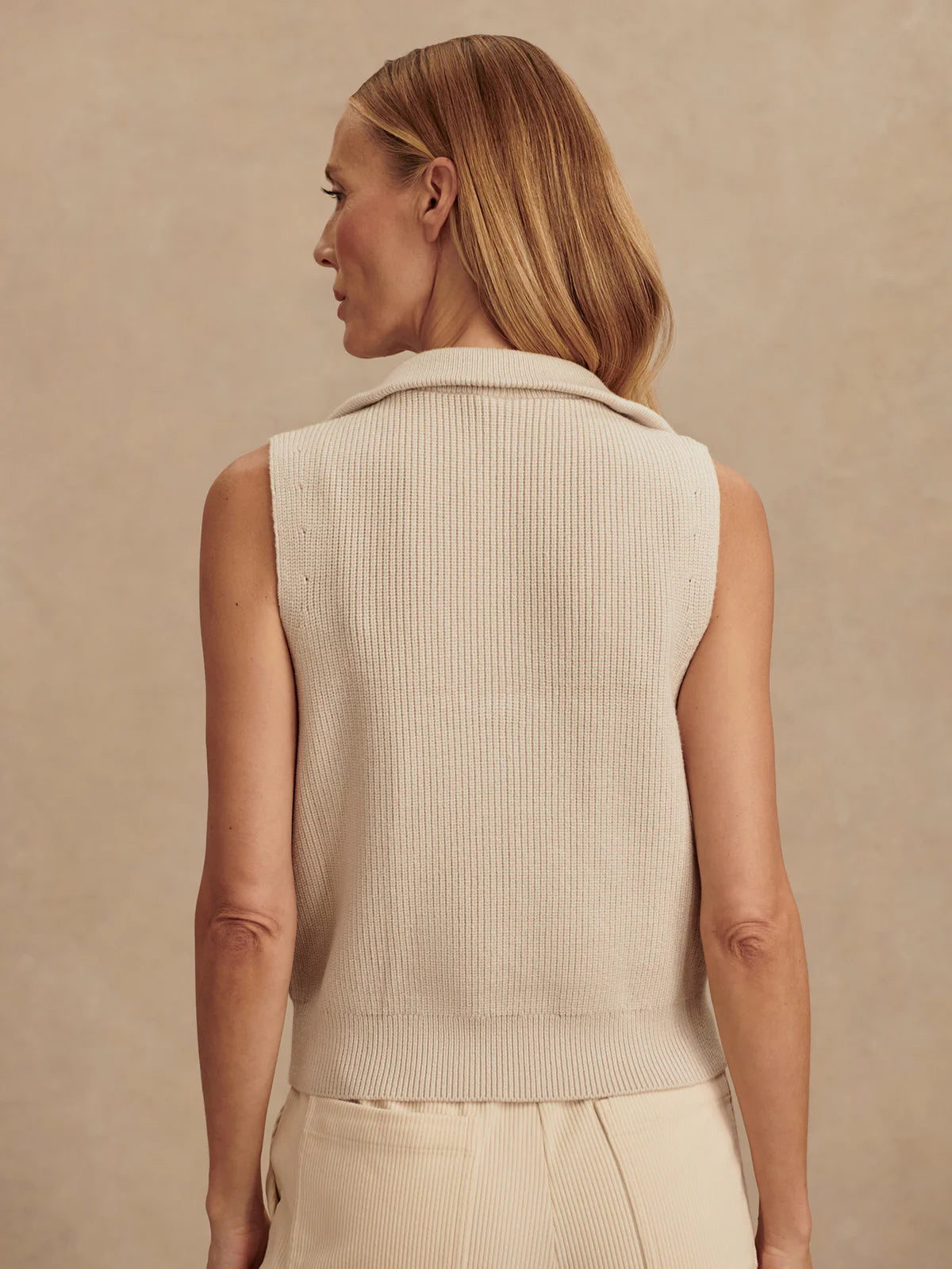 The Amina Half-Zip Knit