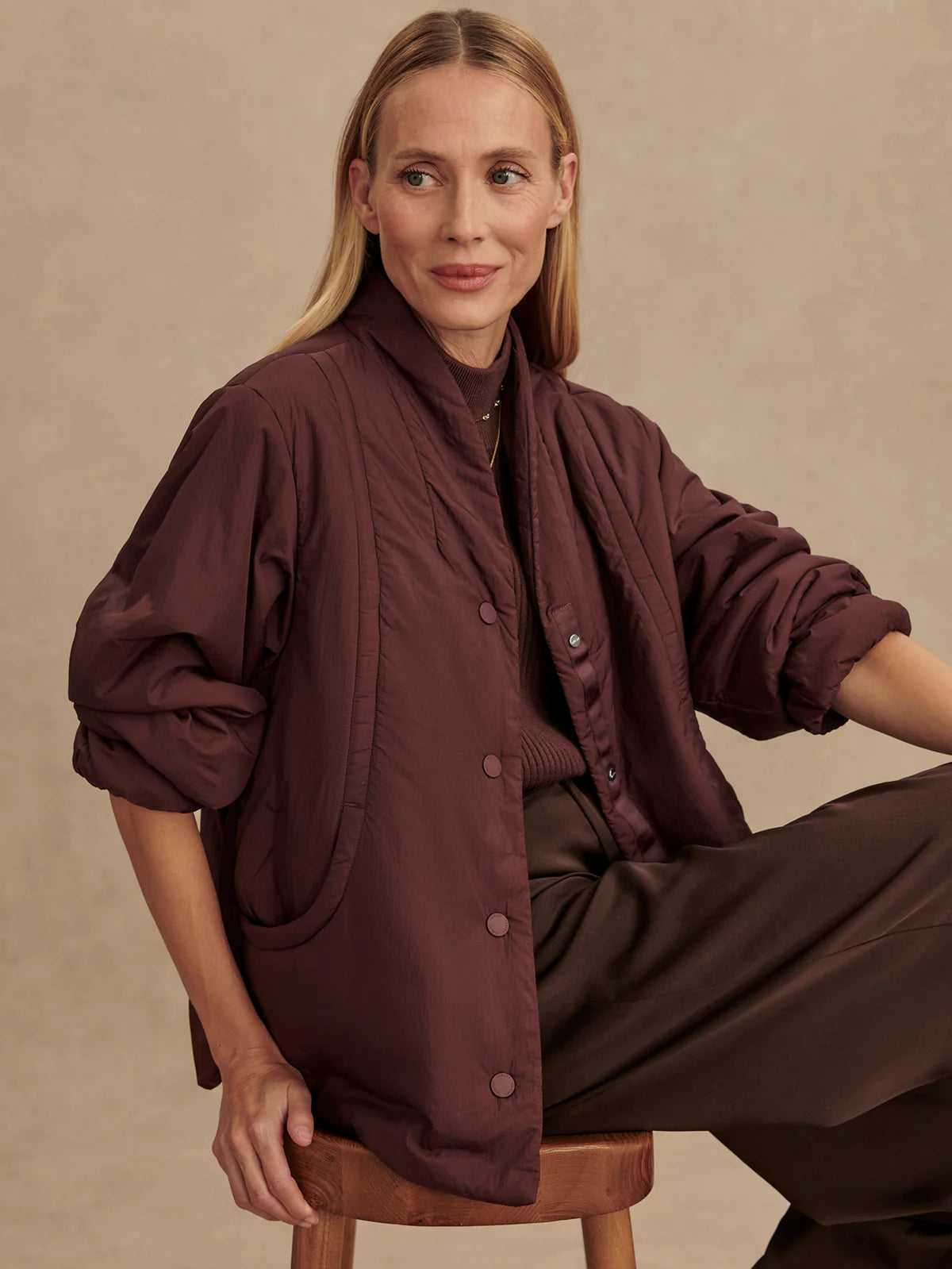 The Tilley Light Padded Chocolate Jacket