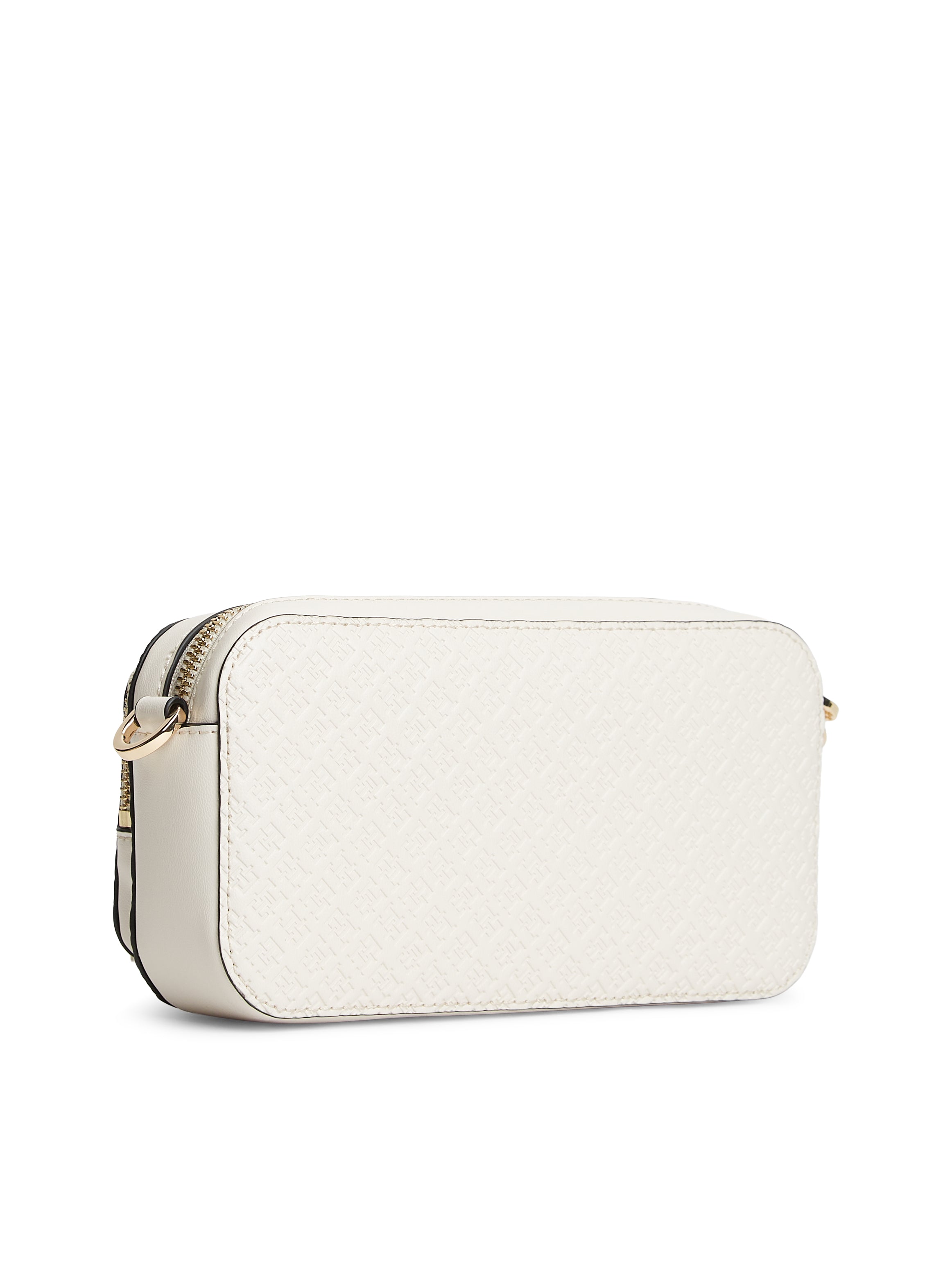 TH Monogram Crossbody Cream Camera Bag