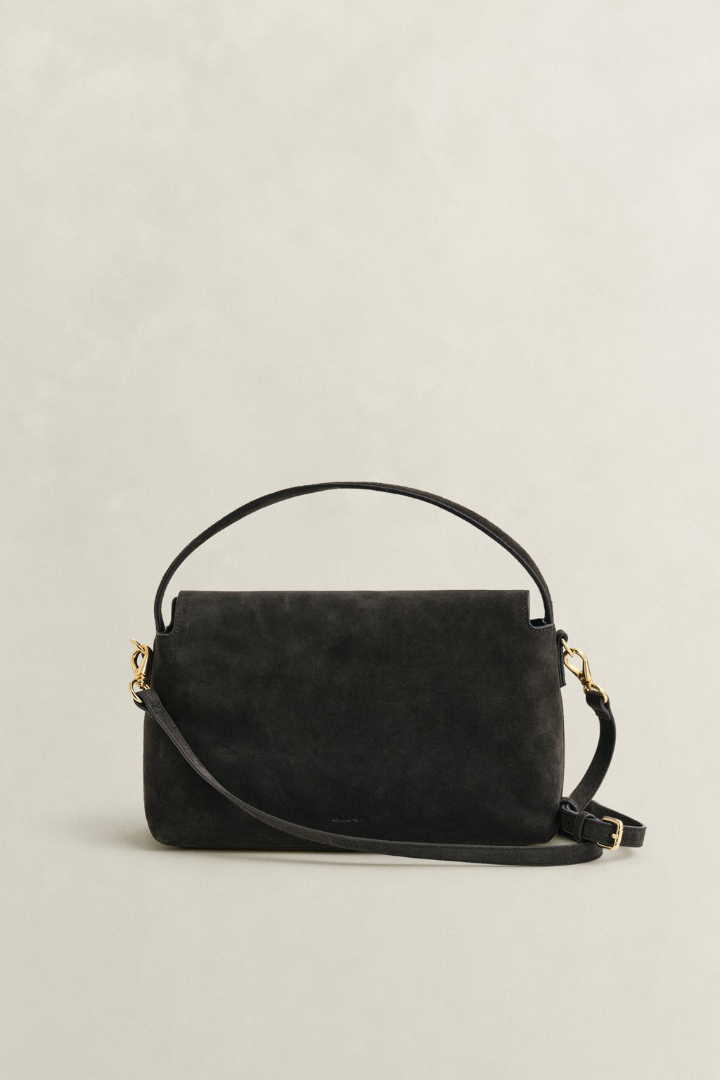 Suede Slouch Chocolate Bag