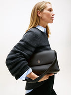 Modern Essential Black Shoulder Bag