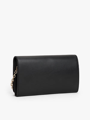 Hilfiger Icon Chain Strap Flap Wallet
