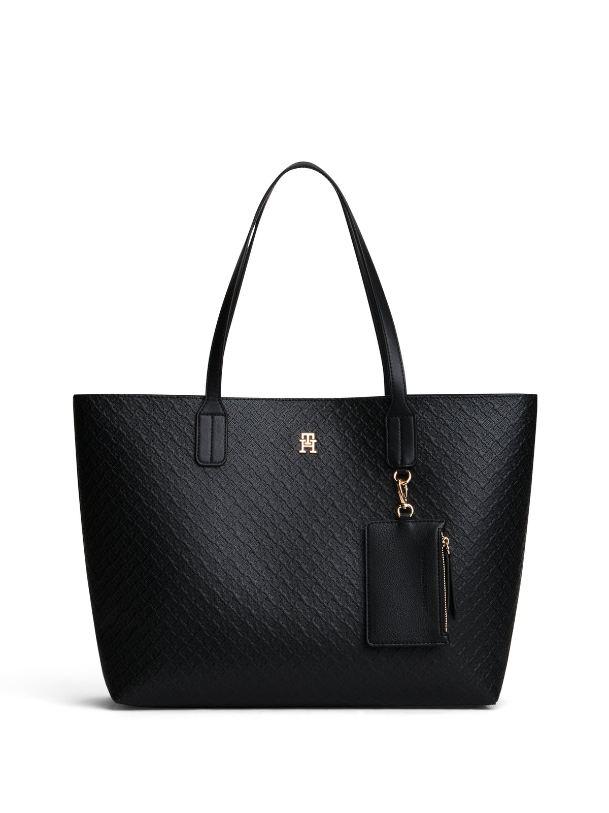 TH Black Mono Tote Bag