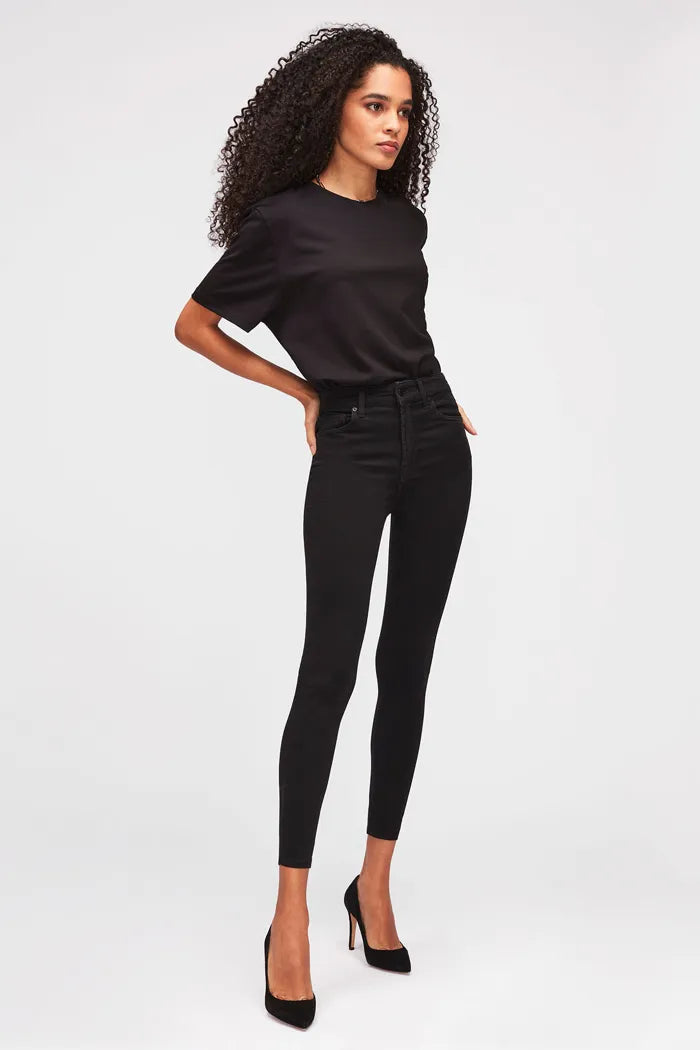 The Aubrey Slim Illusion Luxe Black Skinny Gravity Jeans