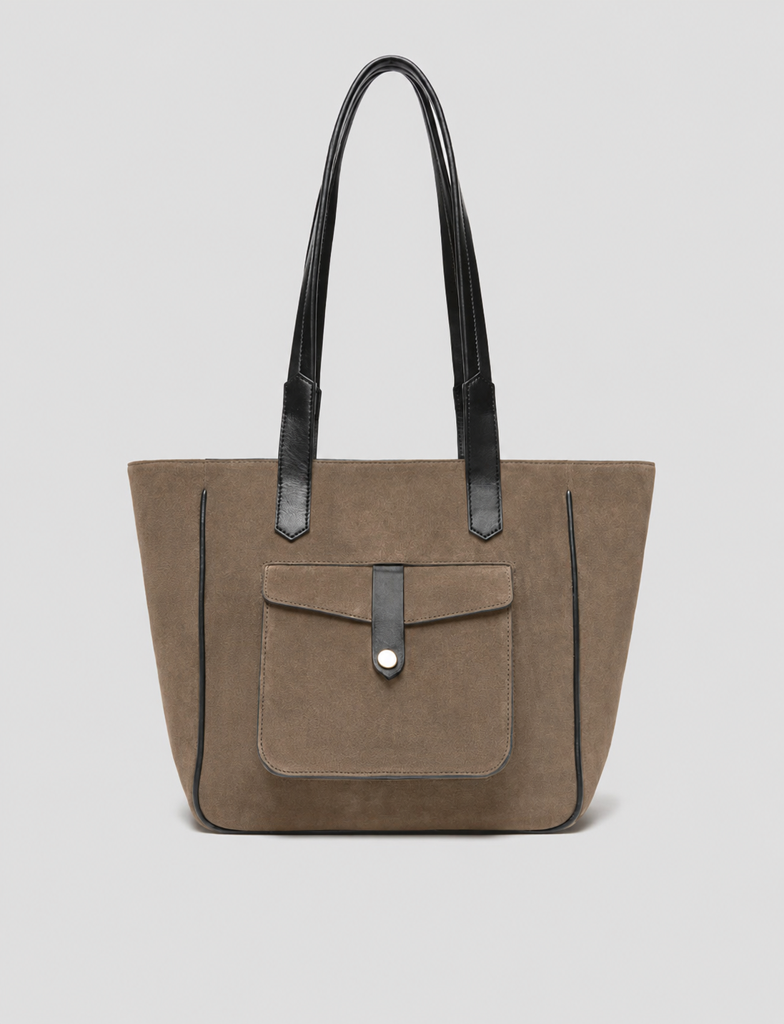 The PB Everyday Suede Brown Bag