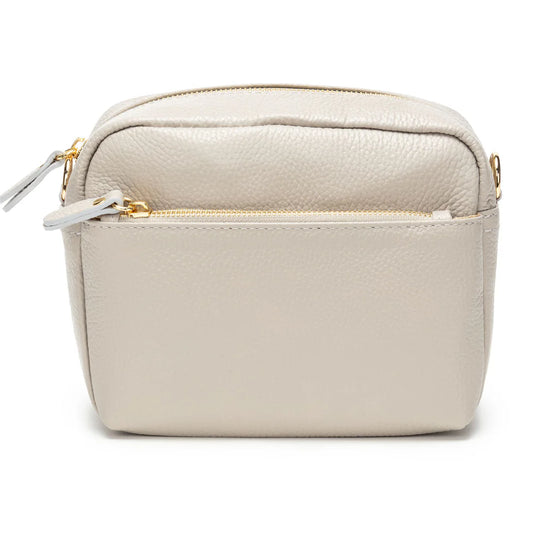 Crossbody Town Bag - Light Grey