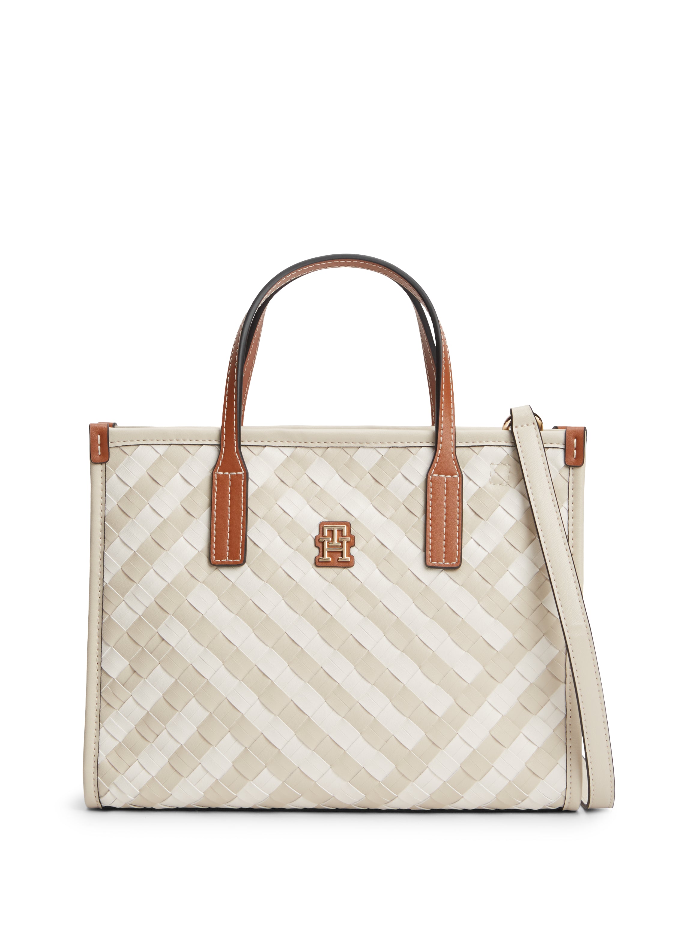 The City Woven Mini Tote Bag