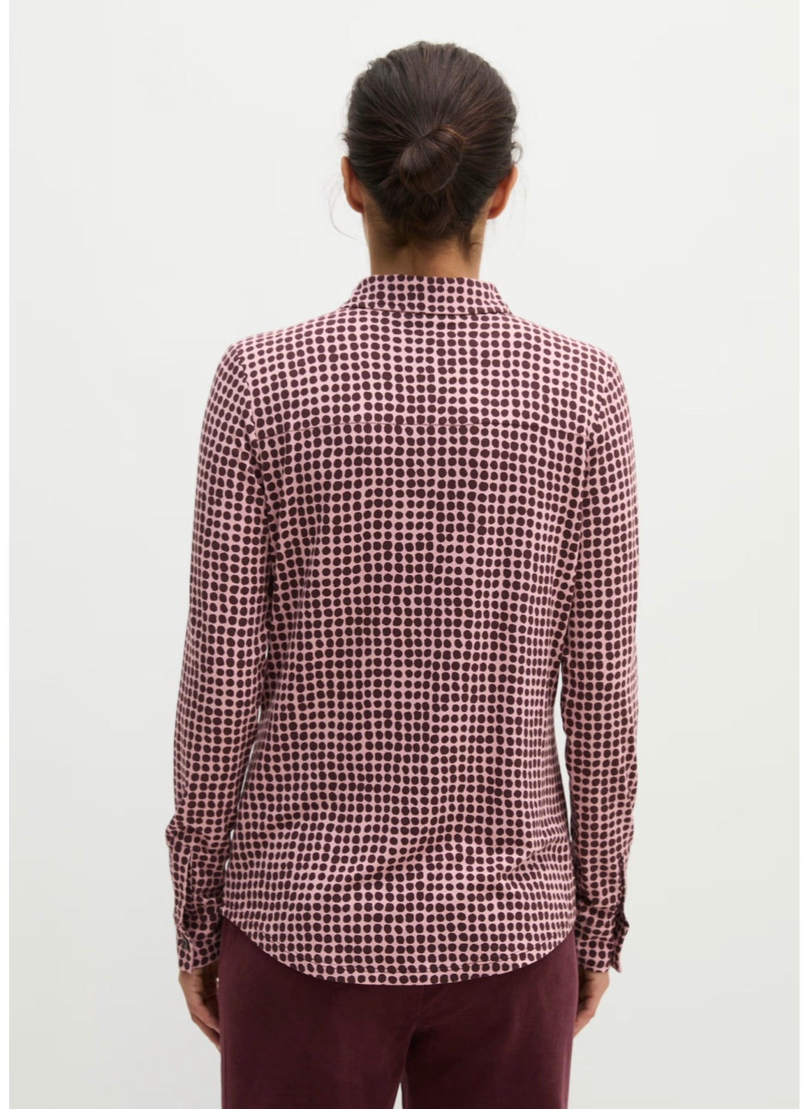 The Pink Multi Spotty Jersey Shirt