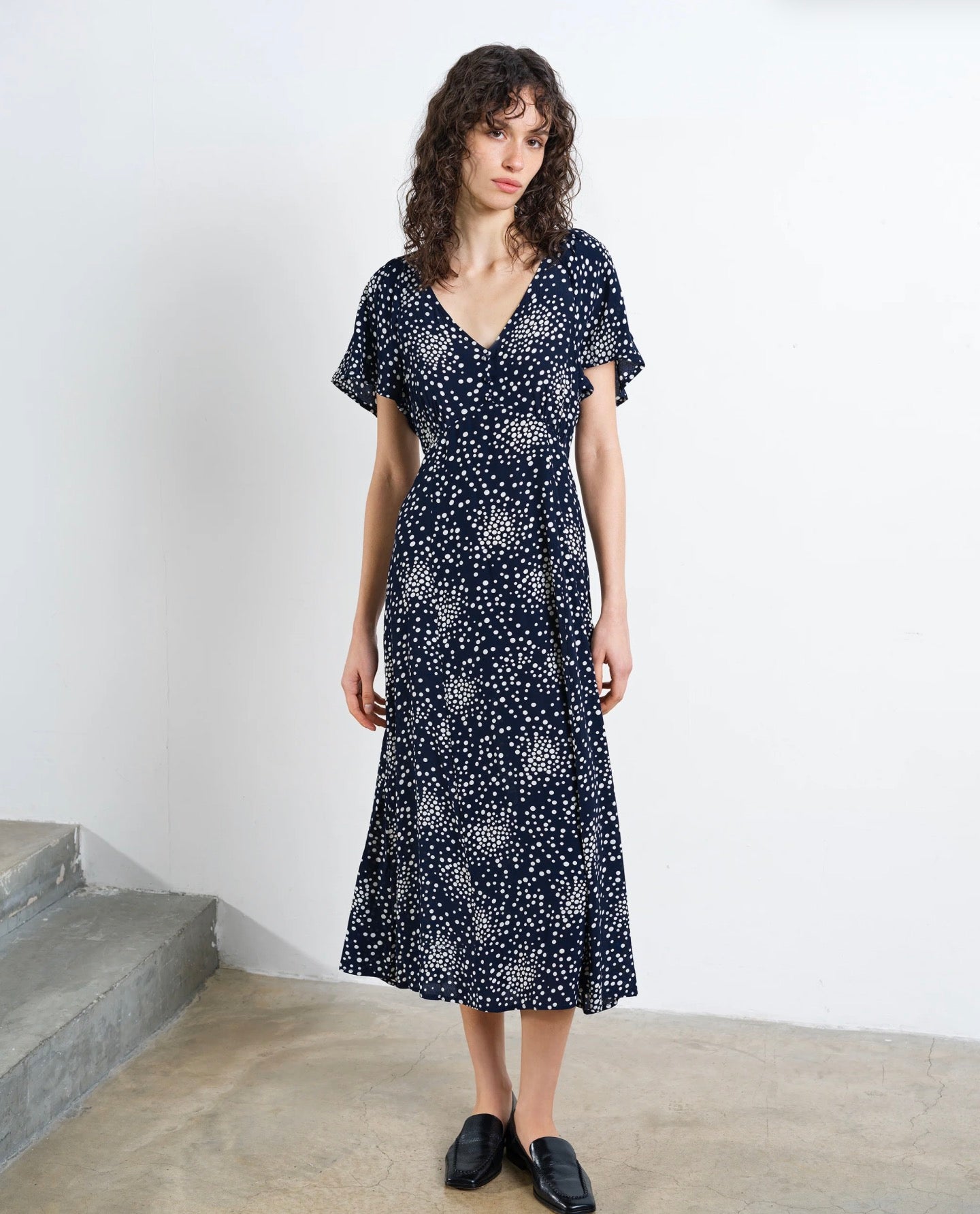 Thea Lizzie Eco Midi Tea Dress
