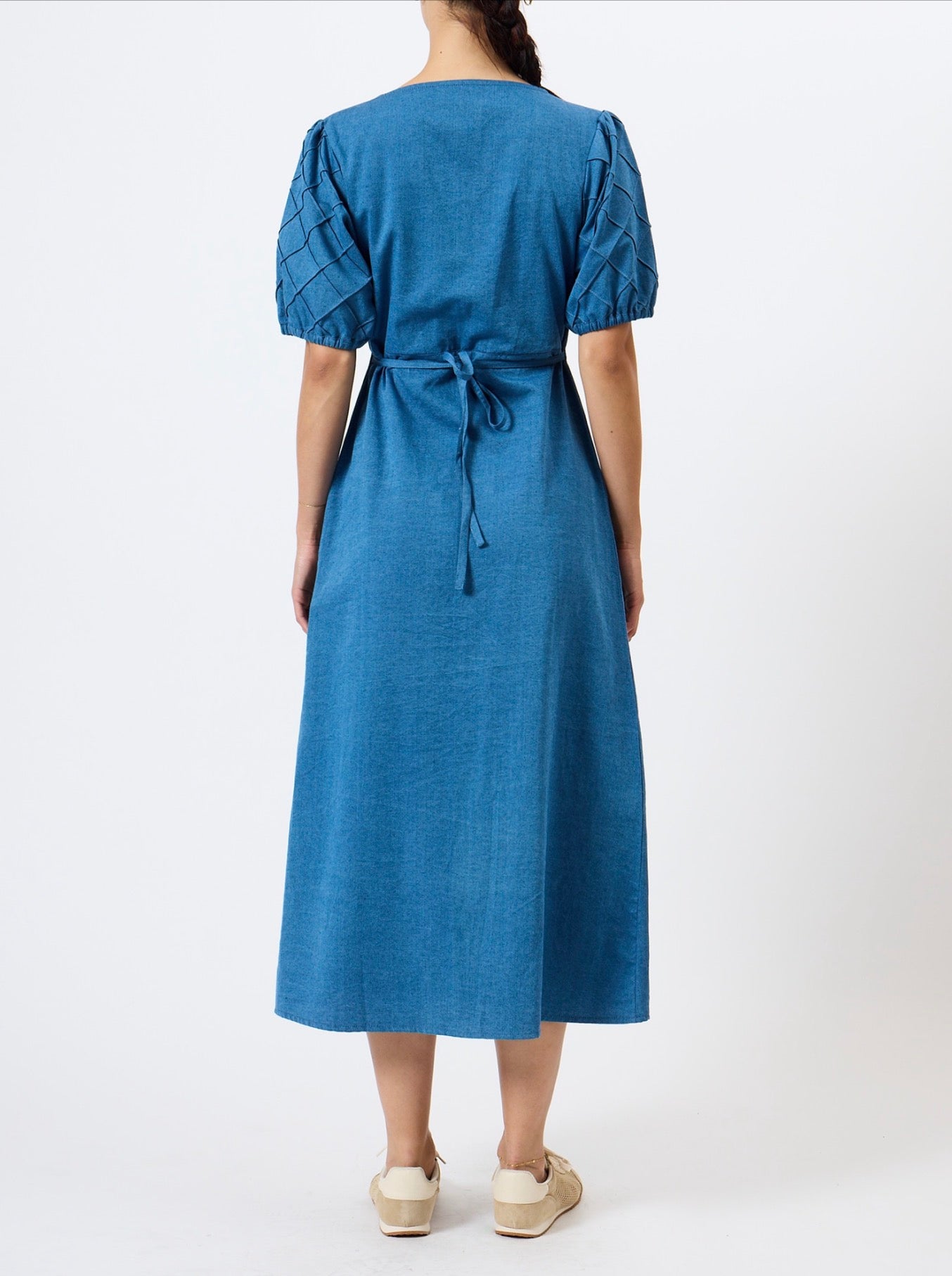 The Zaves Chambray Midi Dress