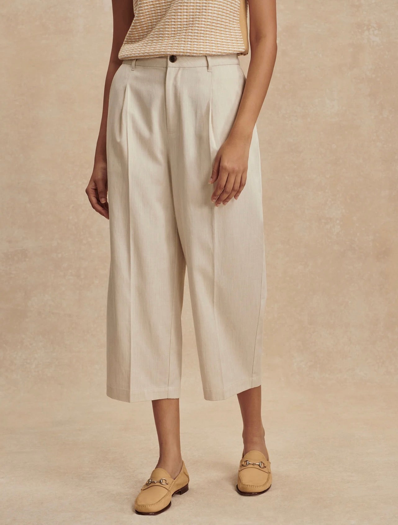 Ellison Crop Wide-Leg Pant 24"