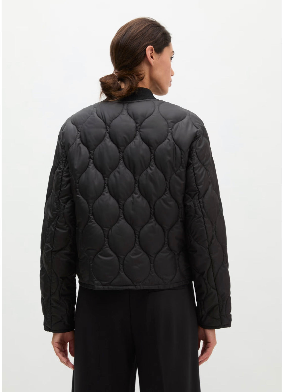 MOP Black Quilted Function Jacket