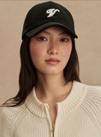 VARLEY Black Fleece V Cap