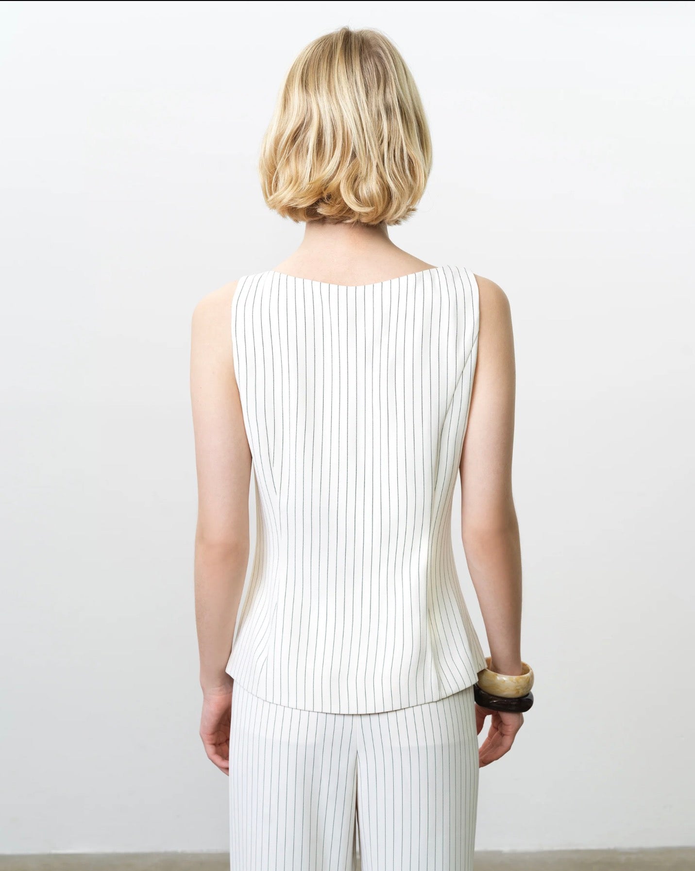 Vinnie Pinstripe Waistcoat