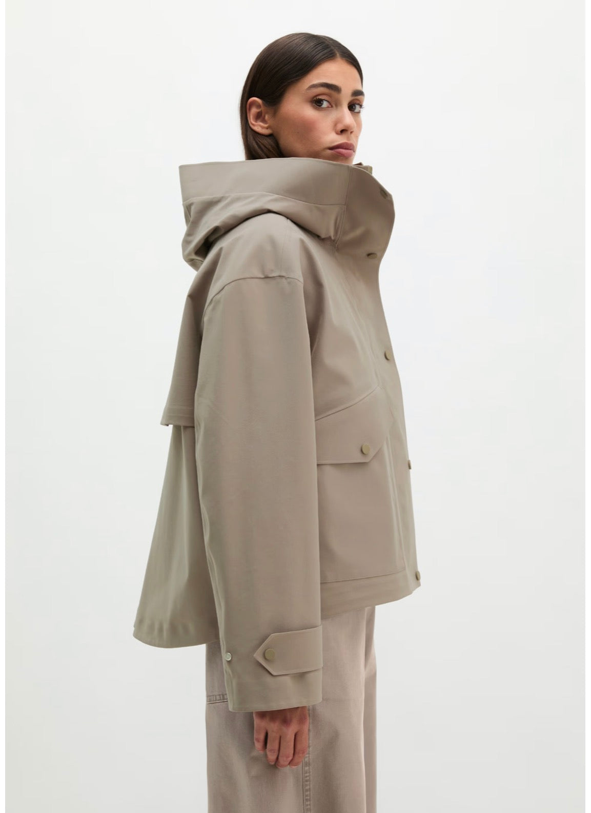MOP Oversized Function Waterproof Khaki Jacket
