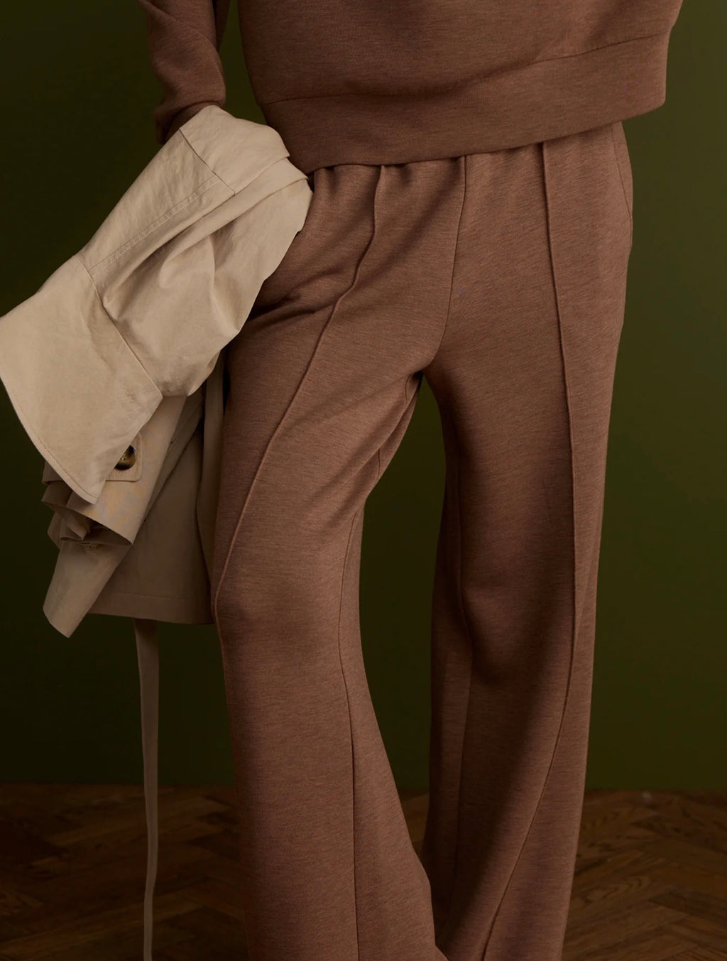 The Wide Leg Golden Bronze 30” Bottoms