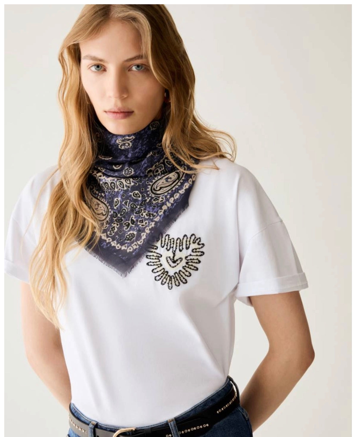 Modal Paisley Print PB Scarf