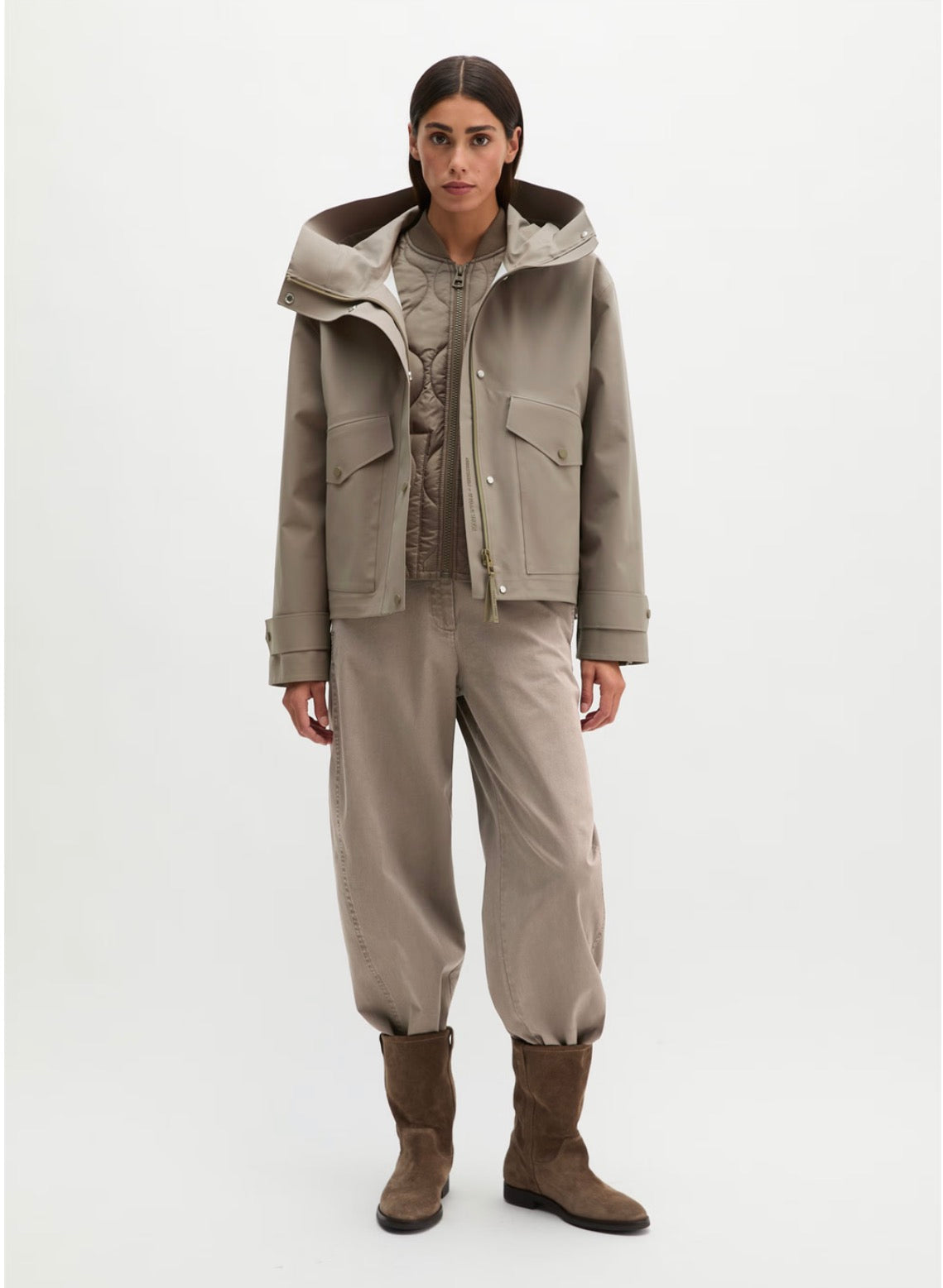 MOP Oversized Function Waterproof Khaki Jacket