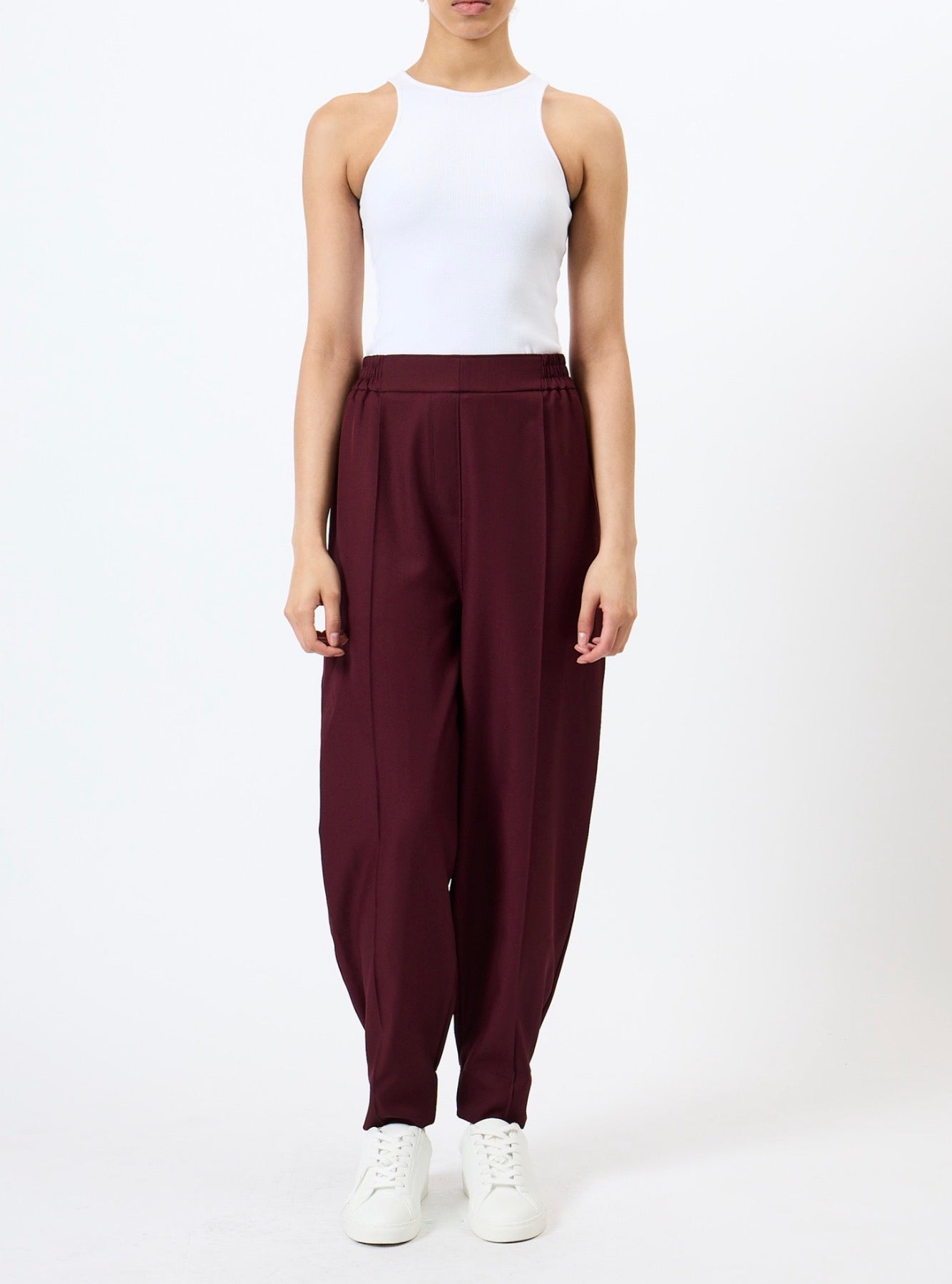 Twyla Burgundy Trousers