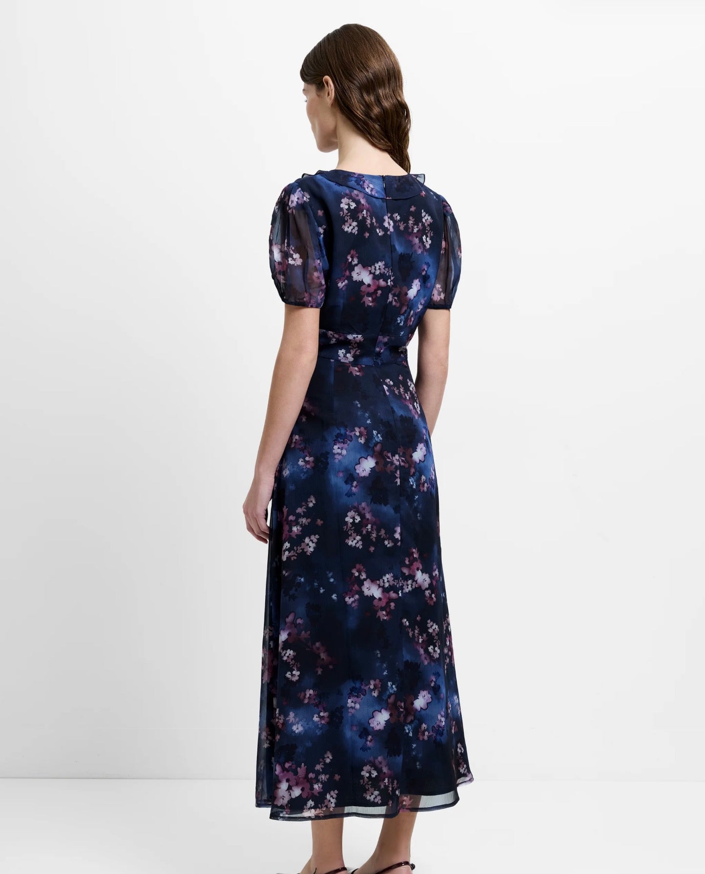 The Clara V-Neck Printed Maxi Dress