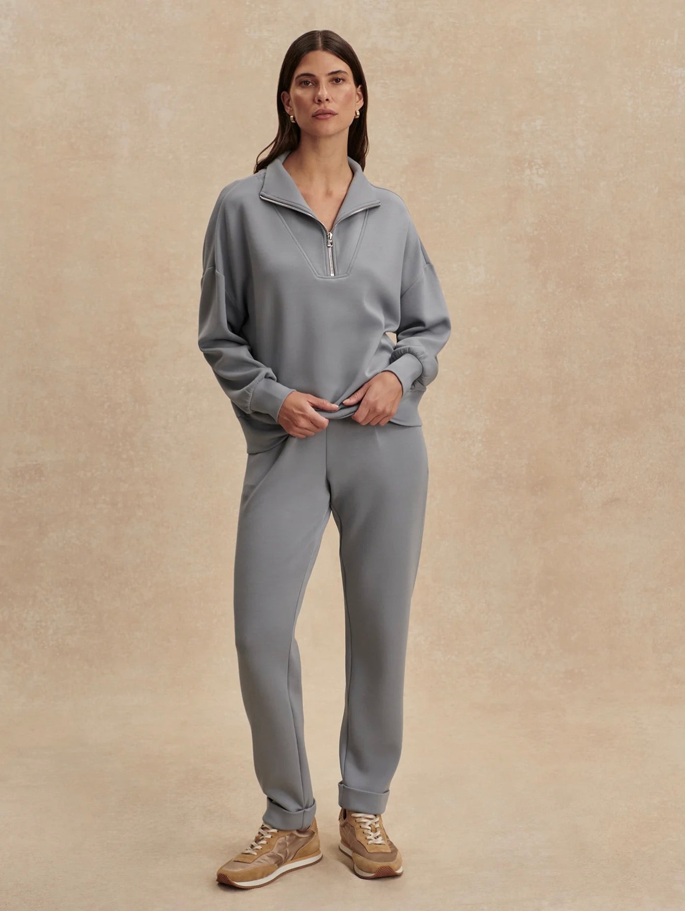 The Rolled Cuff Pant Wind Blue 25"