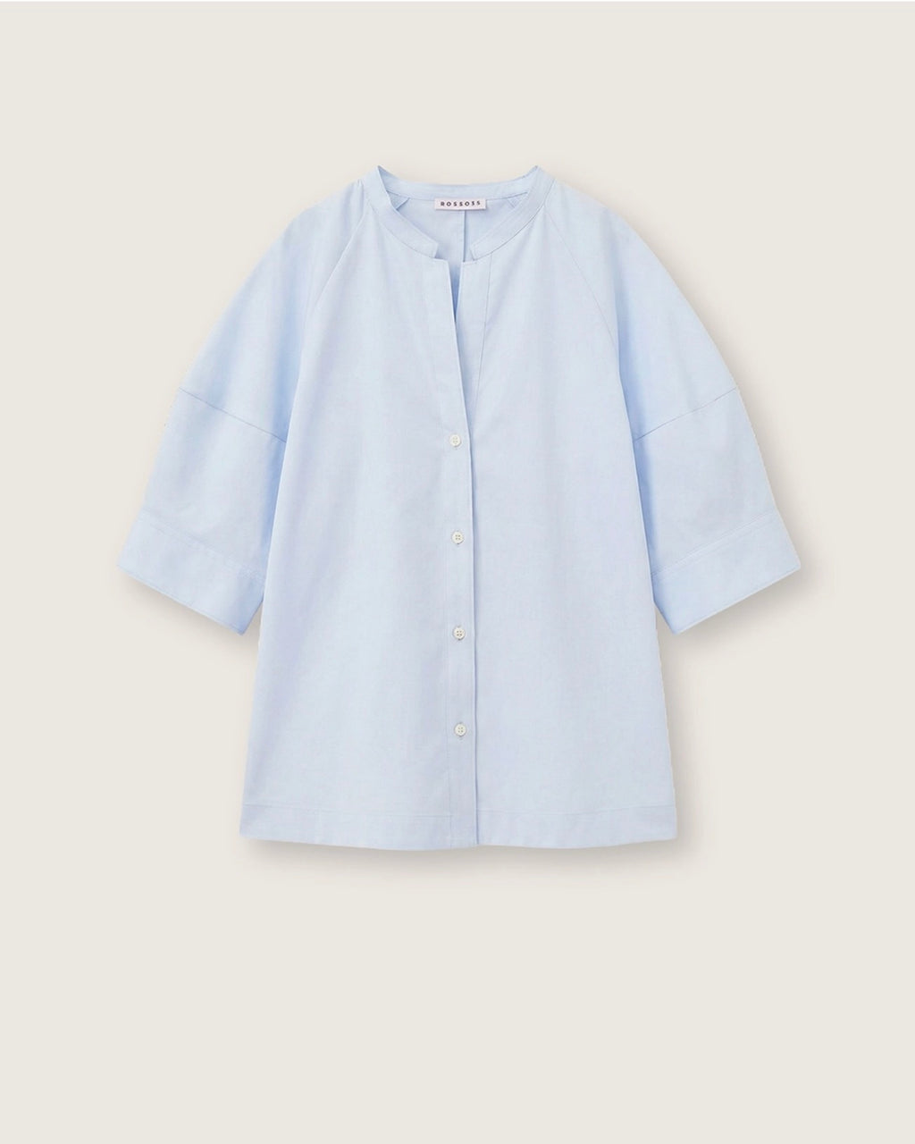 The Baby Blue Balloon Sleeve Blouse