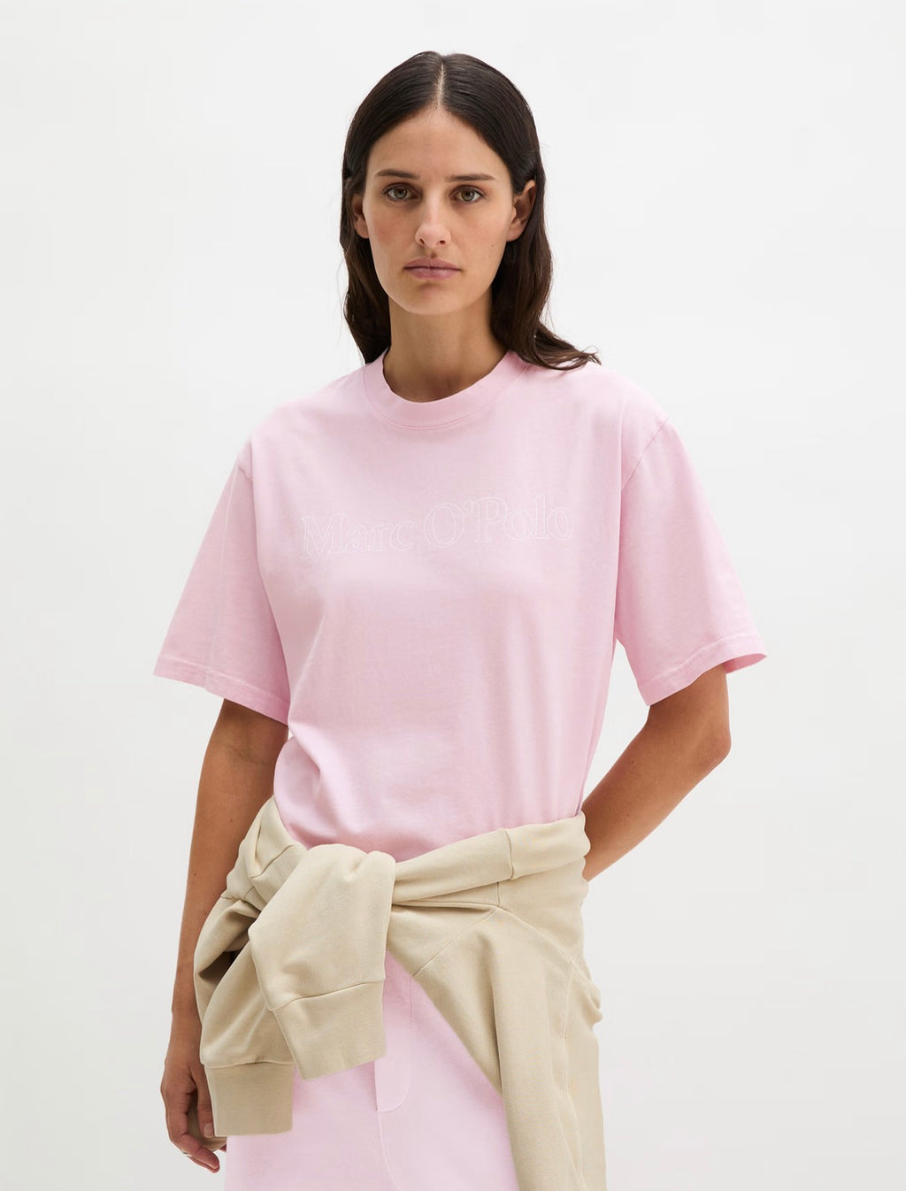 MOP Baby Pink Branded Tee