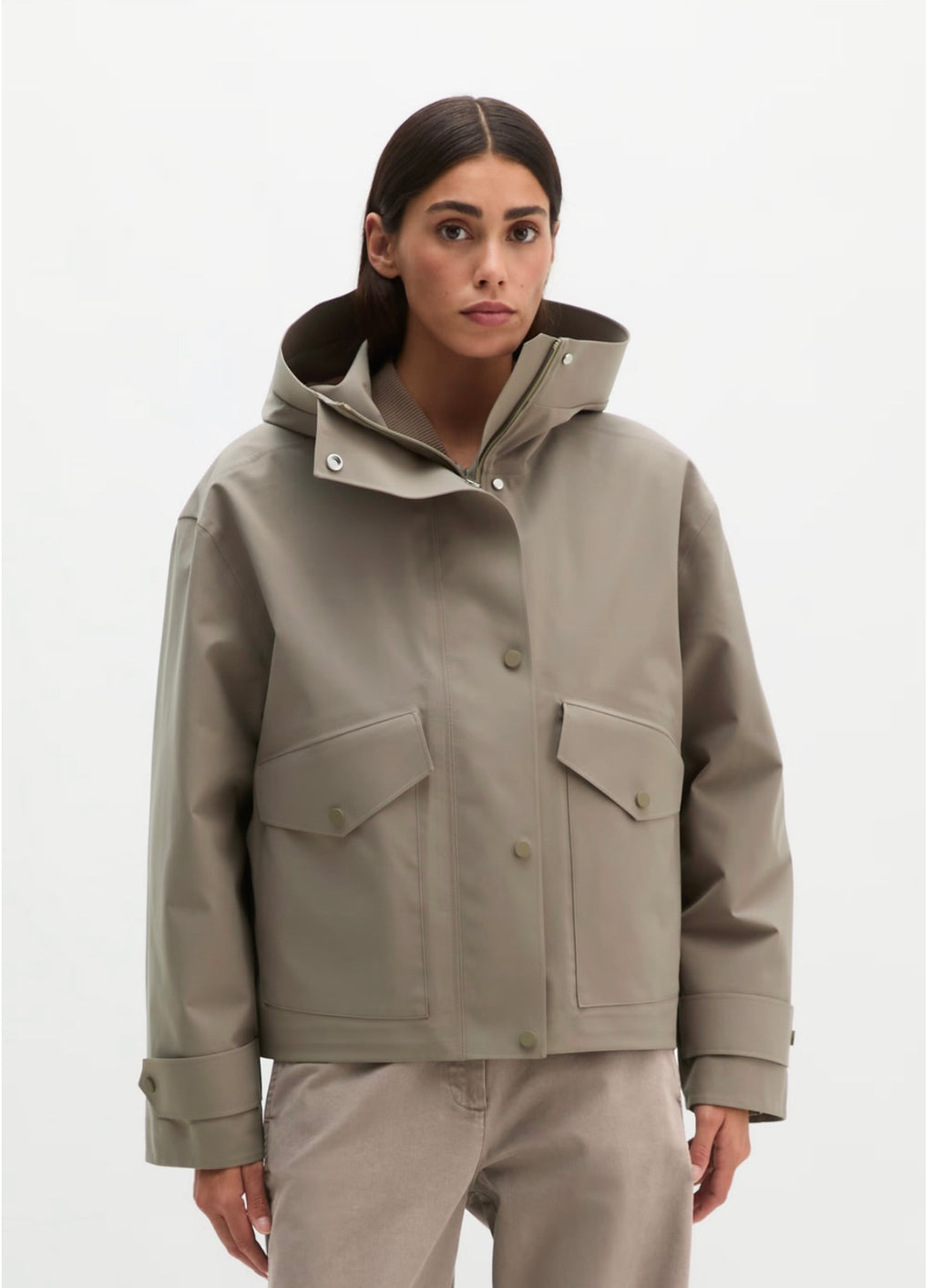 MOP Oversized Function Waterproof Khaki Jacket
