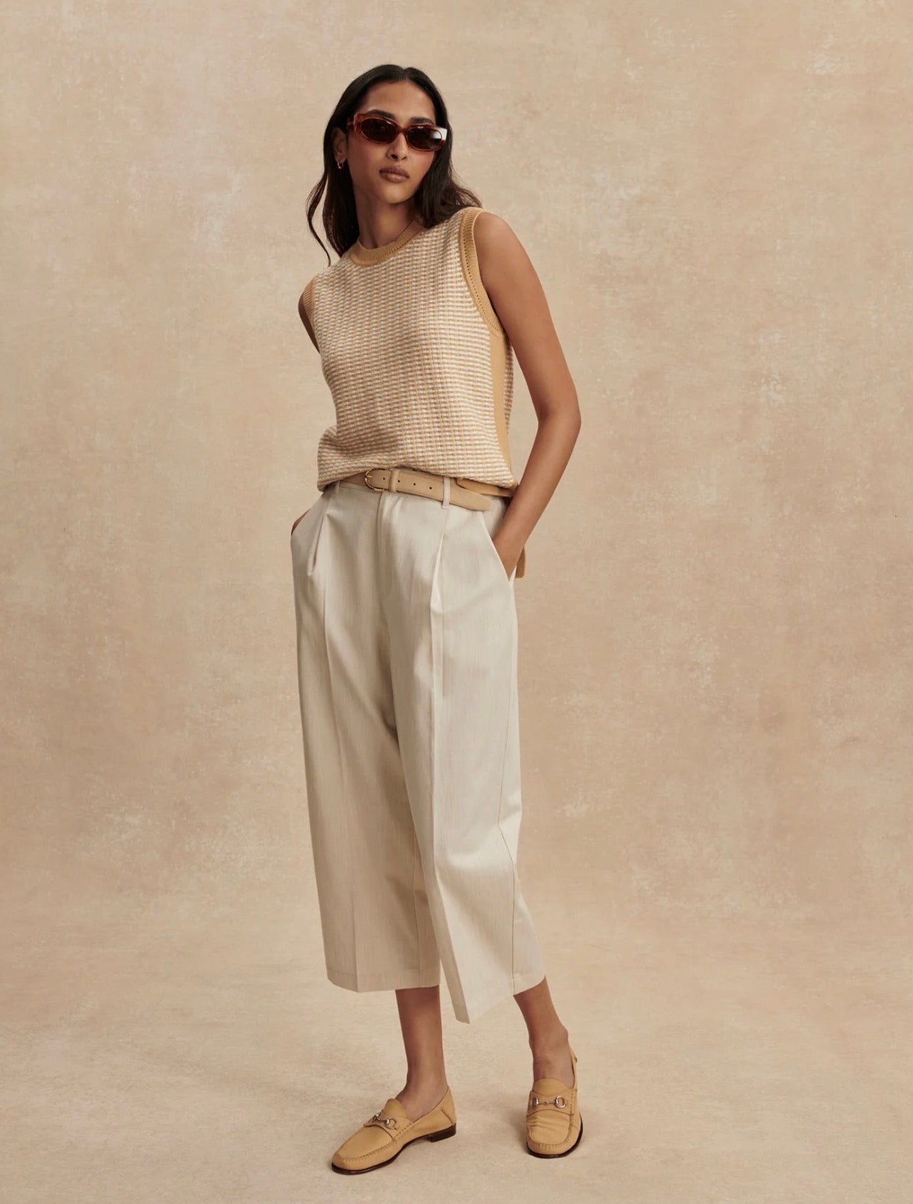 Ellison Crop Wide-Leg Pant 24"
