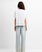 The Rallie Plisse Trim T-Shirt