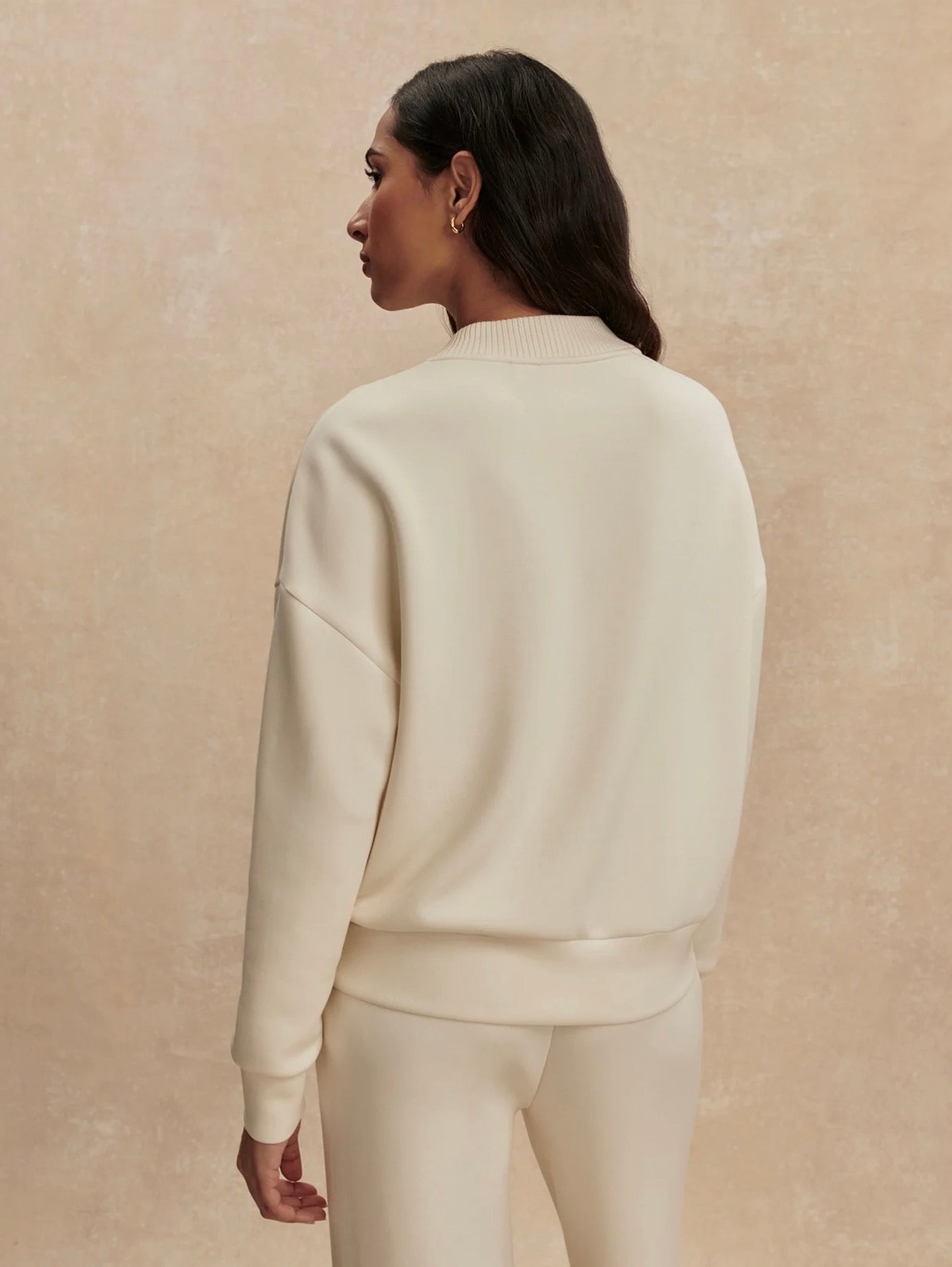 The Reena Button Front Sweat