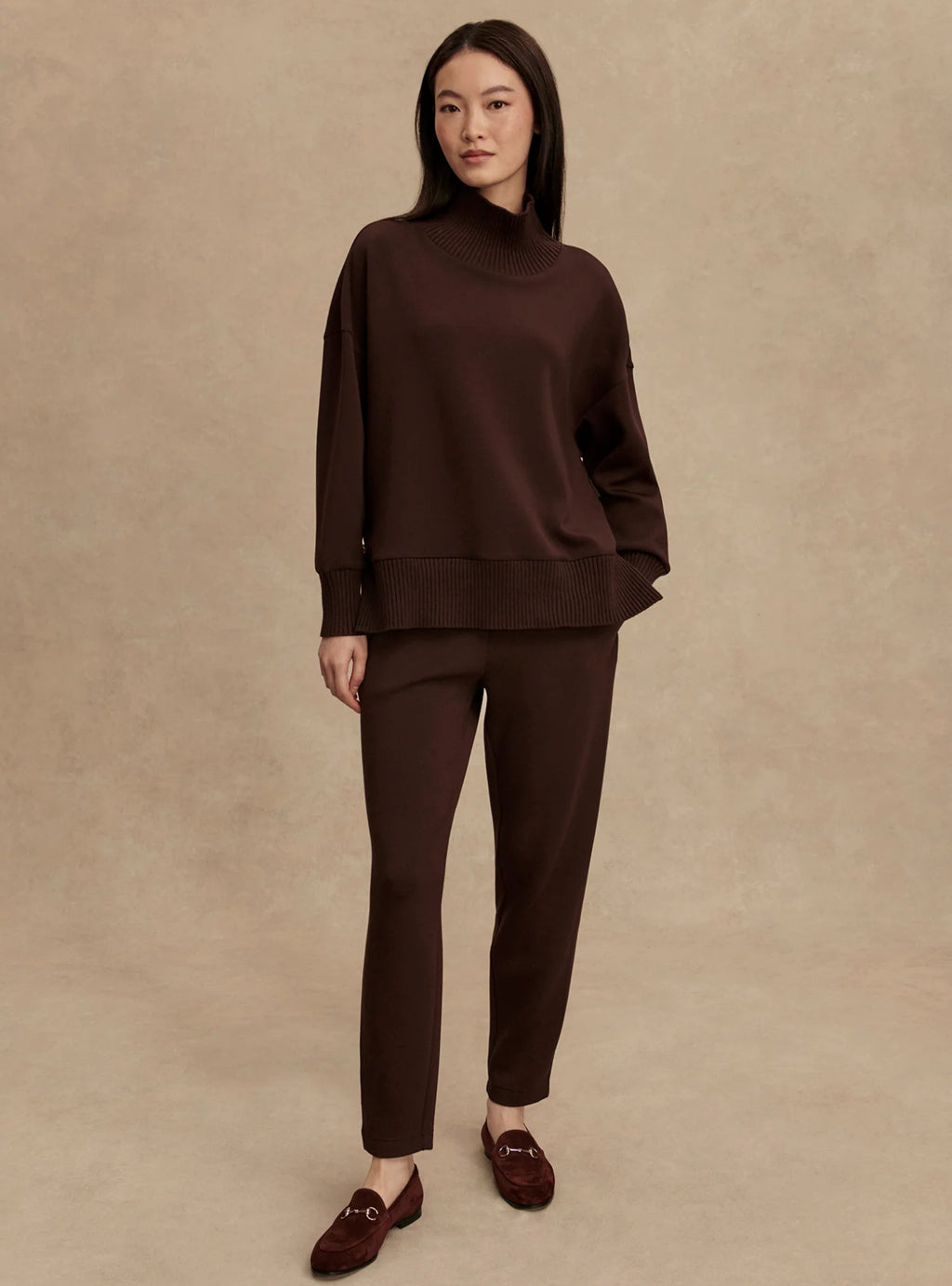 The Coffee Bean Barker High Neck Sweatshirt
