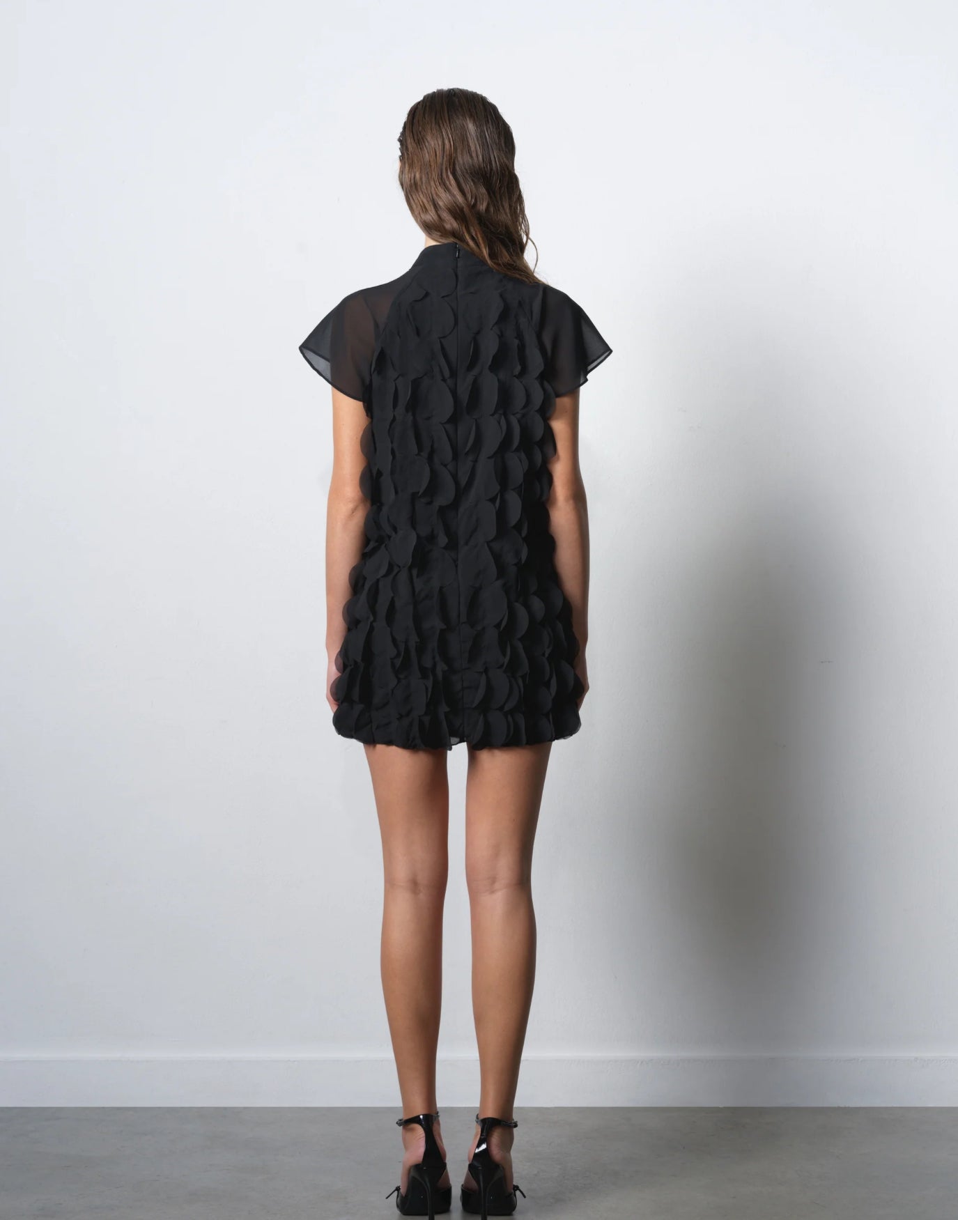 The Diane Georgette Mini Dress