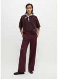 Dark Cherry Jersey Pants
